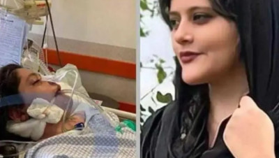 الشرطة الإيرانية تطلق الغاز المسيل للدموع على متظاهرين عقب مقتل "أميني"