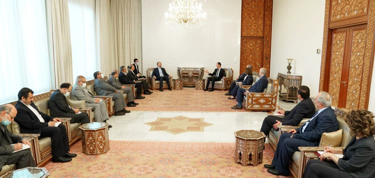 وزير خارجية إيران يزور دمشق ويلتقي "بشار الأسد"