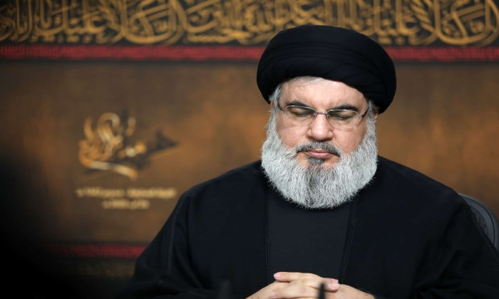 "حسن نصرالله" يهدد أميركا بإشعال الفوضى في كل المنطقة