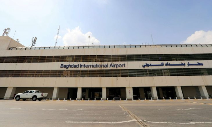 العراق.. صاروخ يستهدف محيط مطار بغداد
