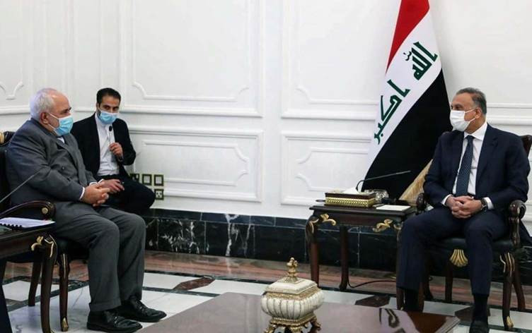 زيارة ظريف إلى بغداد.. هل تحاول إيـران الضغط على "الكاظمي"؟
