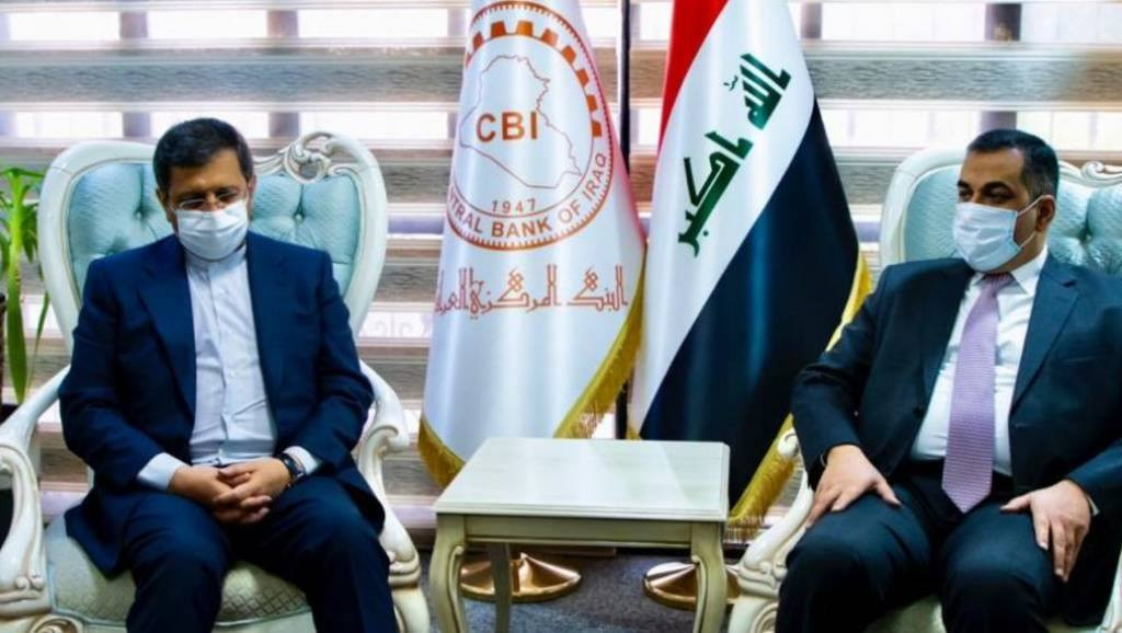 محافظ البنك المركزي الإيراني في العراق لاستحصال الديون