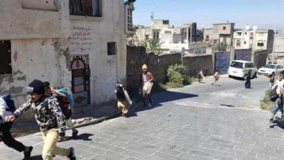 مقتل طفل يمني برصاص قناص حوثي (صورة)