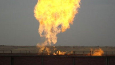 مقـتـل 3 وإصابات بانفجار خط أنابيب غاز جنوب إيران