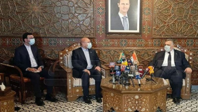 رئيس البرلمان الإيراني في سوريا لتوقيع اتفاقيات اقتصادية وسياسية وثقافية