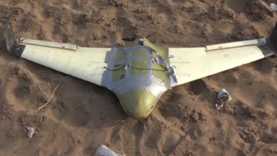 التحالف العربي يدمر طائرة حوثية مفخخة