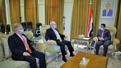 "بن مبارك" و"ليندركينغ" يبحثان تطورات الأوضاع في اليمن