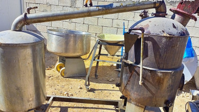 الجيش اللبناني يضبط معملا لتصنيع المخدرات في بعلبك (صور)