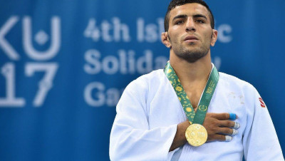 لاعب جودو إيراني يصل إسرائيل