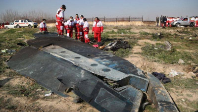 إيران: صدور الأحكام بحق المتسببين بإسقاط الطائرة الأوكرانية