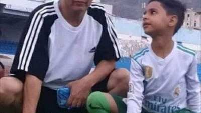 قذيفة للحوثيين تودي بحياة لاعب كرة قدم يمني ونجله