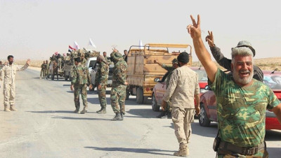 ميليشيا عراقية تستقدم أسلحة ثقيلة لقاعدة الإمام علي الإيرانية شرق سوريا