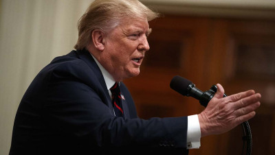 ترامب: سنضرب إيران ومستعدون للحرب