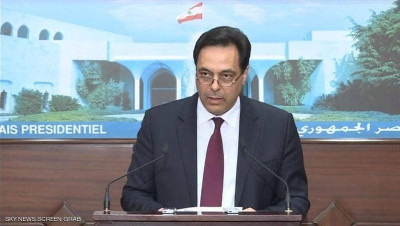 بعشرين حقيبة وزارية.. دياب يعلن عن تشكيلة حكومته