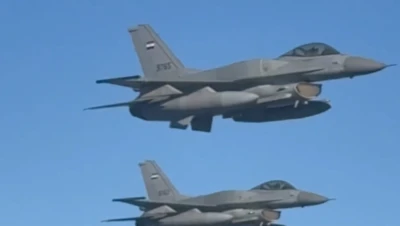 البيت الأبيض يشكر "النسور المصرية" على مرافقتها طائرة ترامب الرئاسية (فيديو)