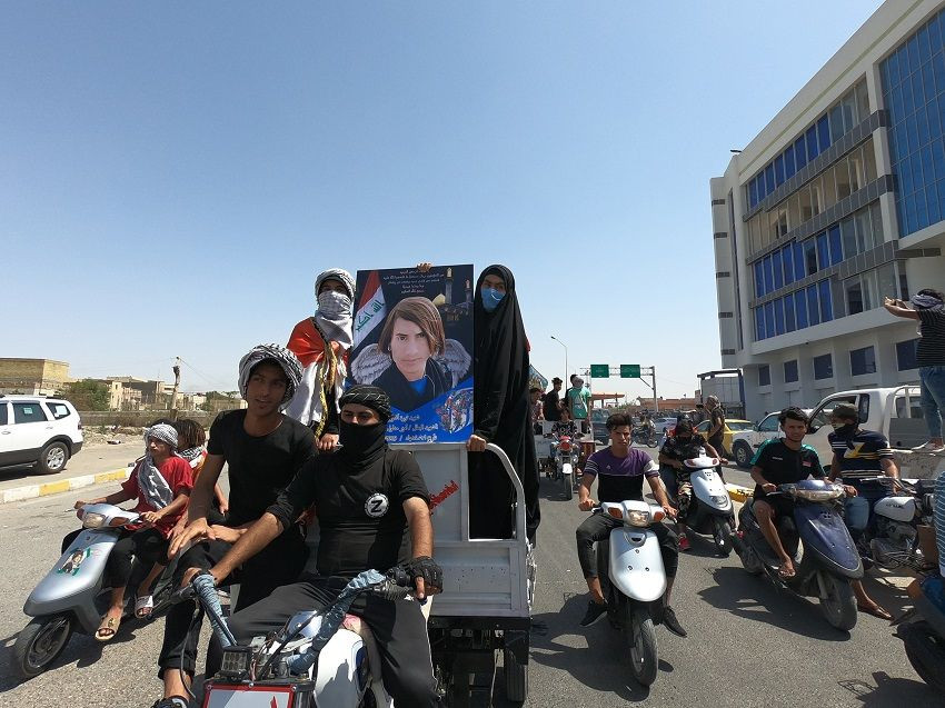 العراق.. مظاهرة في ذي قار لمحاسبة قتلة المتظاهرين