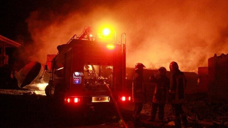 انفجار مجهول بمصنع للمواد المتفجرة في إيران