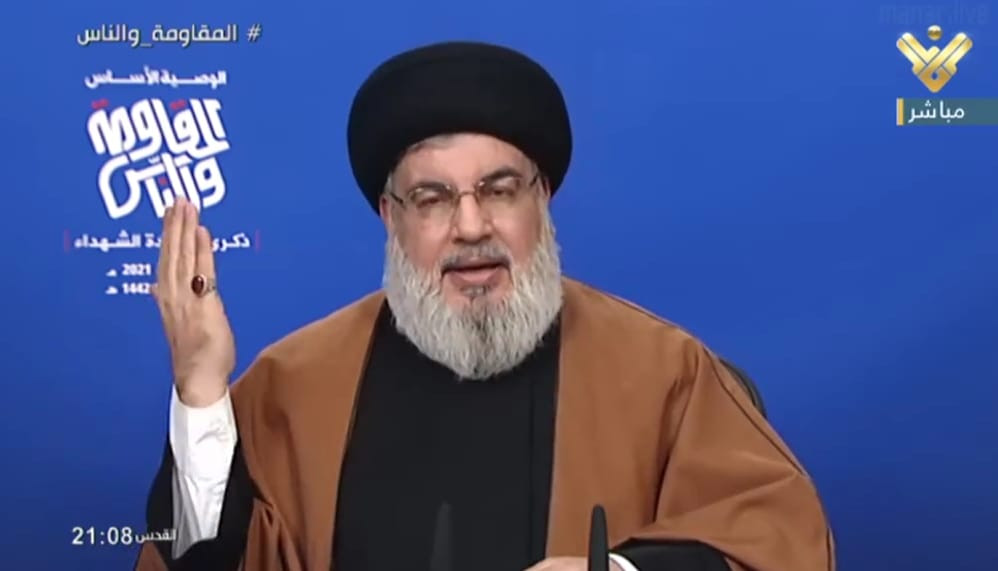 "قناة المـنار" تعلن عن ظهور قريب لـ"حسن نصرالله"