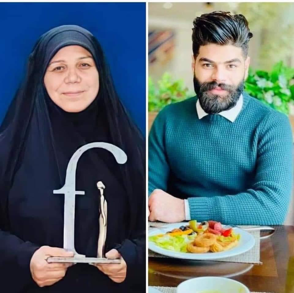 بالصور والفيديو.. اغتيال الابن الثاني للناشطة العراقية البارزة فاطمة البهادلي