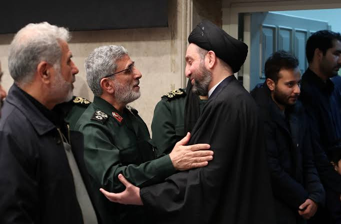 "قآاني" في بغداد بعد يوم من محاولة اغتيال "الكاظمي"