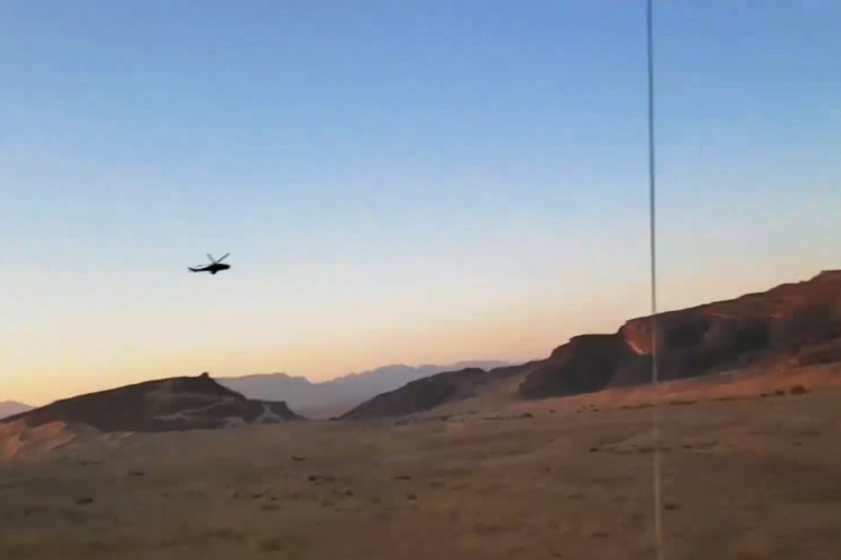 التحالف العربي يدمّر طائرة مروحية للحوثيين في مأرب