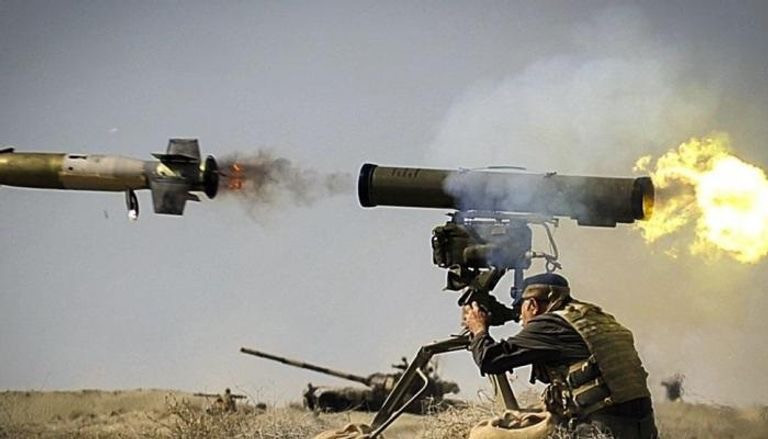 صاروخ حراري يستهدف موقعاً لميليشيا "حزب الله" ويوقع قتلى (فيديو)