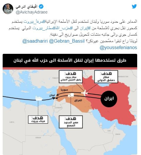 إسرائيل تضع قائمة أهداف في سوريا ولبنان