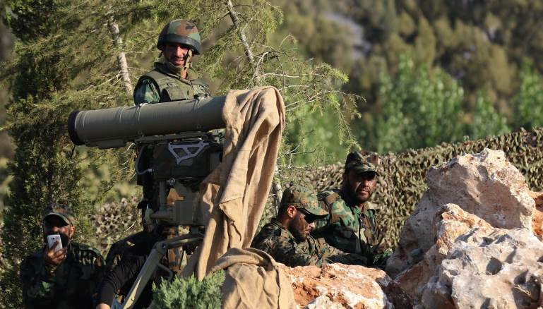 "حزب الله" ينصب قاعدة دفاع جوي على الحدود السورية اللبنانية