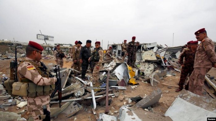 قصف يستهدف قاعدة للتحالف الدولي جنوب بغداد