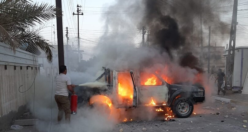 العراق.. مواجهات بين الأمن العراقي ومحتجين في البصرة