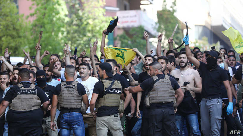  من بيروت إلى بغداد.. هاشتاغ ضد "حـزب الله" يتصدر تويتر