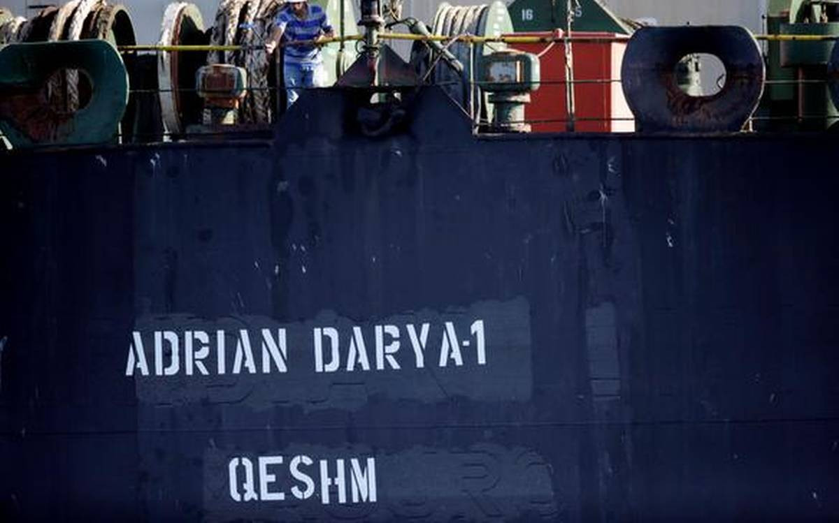 الناقلة الإيرانية تقترب من سواحل سوريا